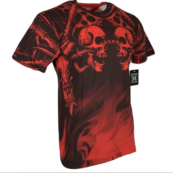 XTREME COUTURE by AFFLICTION Men T-Shirt NORSE GOD - Picture 7 of 8